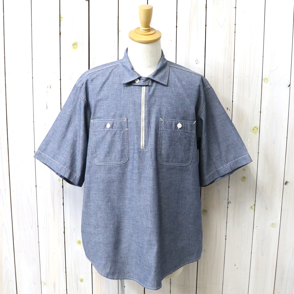 ENGINEERED GARMENTS WORKADAY : Spinnaker Shirt-Cotton Chambray