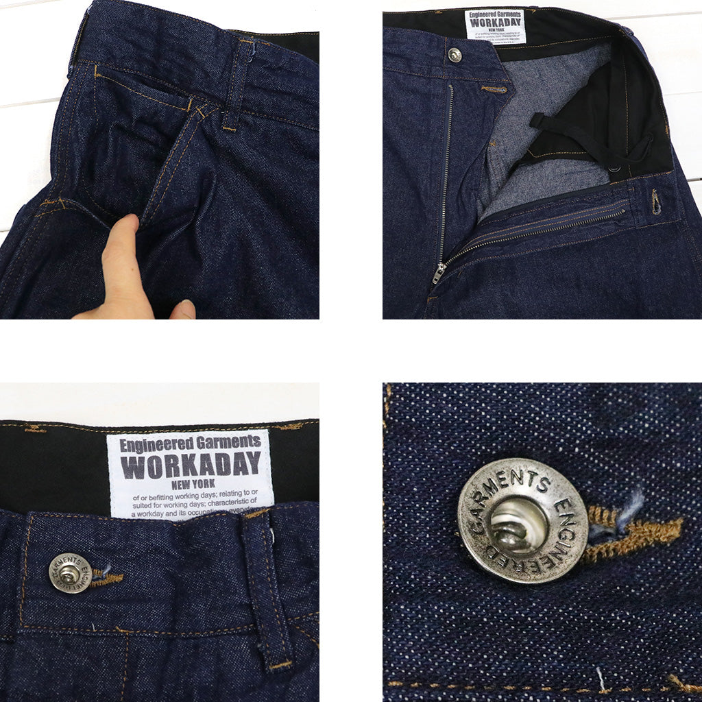 ENGINEERED GARMENTS WORKADAY : Painter Pant-Industrial 8oz Denim