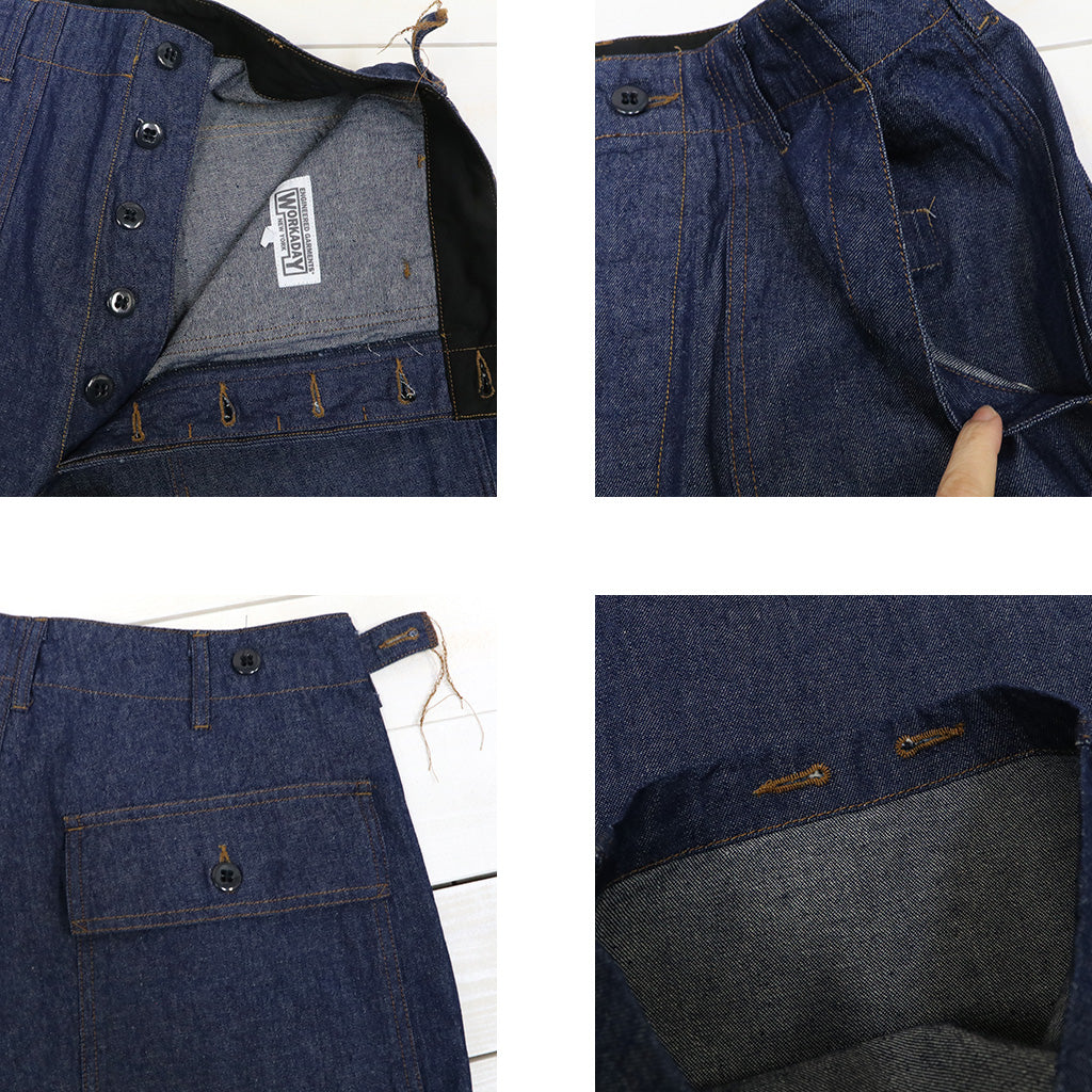 ENGINEERED GARMENTS WORKADAY : Fatigue Pant-Industrial 8oz Denim