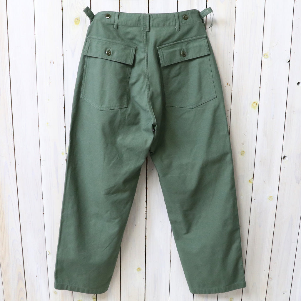 ENGINEERED GARMENTS WORKADAY : Fatigue Pant-Cotton Reversed Sateen