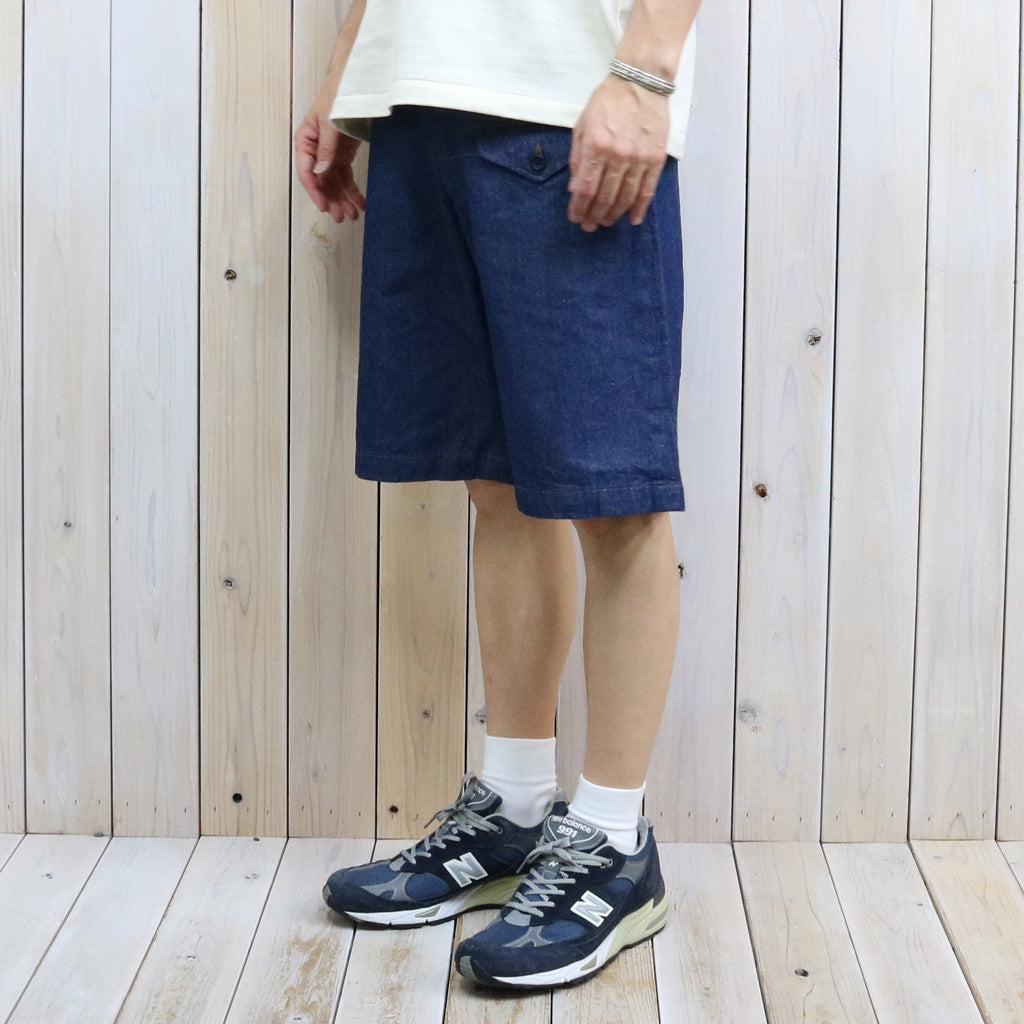 ENGINEERED GARMENTS WORKADAY : Ghurka Short-Industrial 8oz Denim