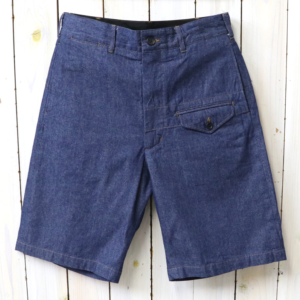 ENGINEERED GARMENTS WORKADAY : Ghurka Short-Industrial 8oz Denim