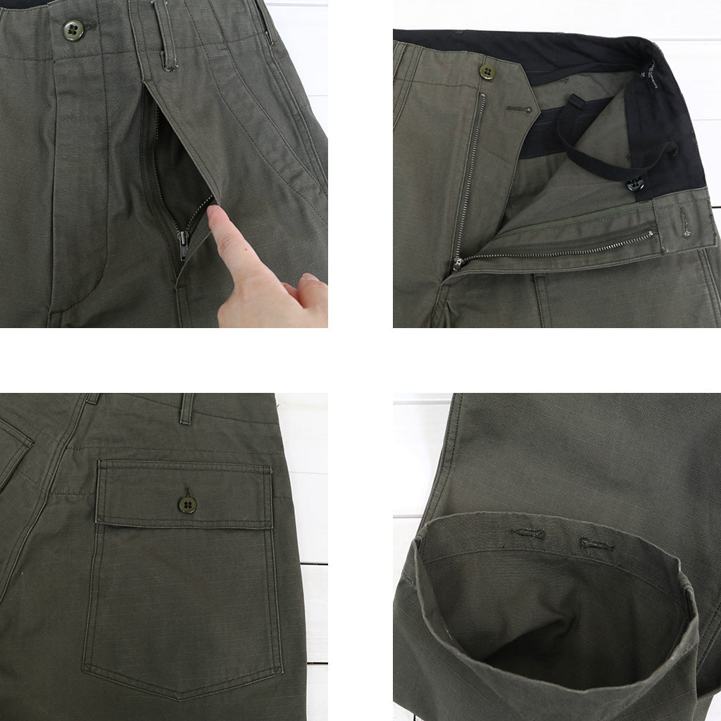 ENGINEERED GARMENTS : Fatigue Pant-Heavyweight Cotton Ripstop (Olive)