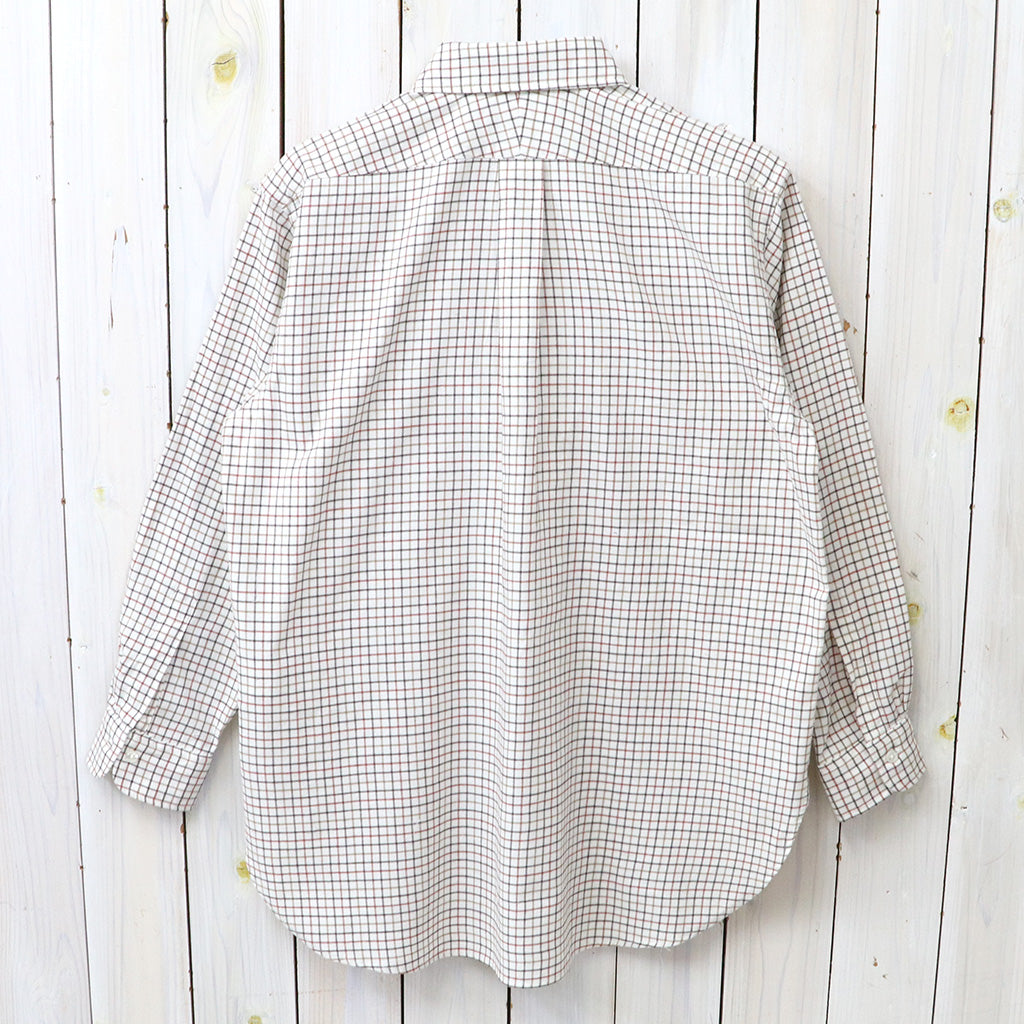 ENGINEERED GARMENTS : 19 Century BD Shirt-Brushed Cotton Tattersall