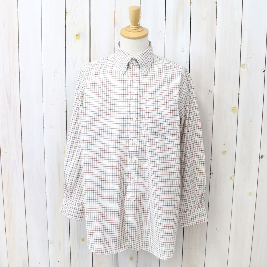 ENGINEERED GARMENTS : 19 Century BD Shirt-Brushed Cotton Tattersall
