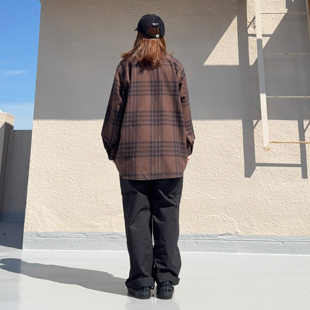 ENGINEERED GARMENTS : Work Shirt-Cotton Flannel Plaid