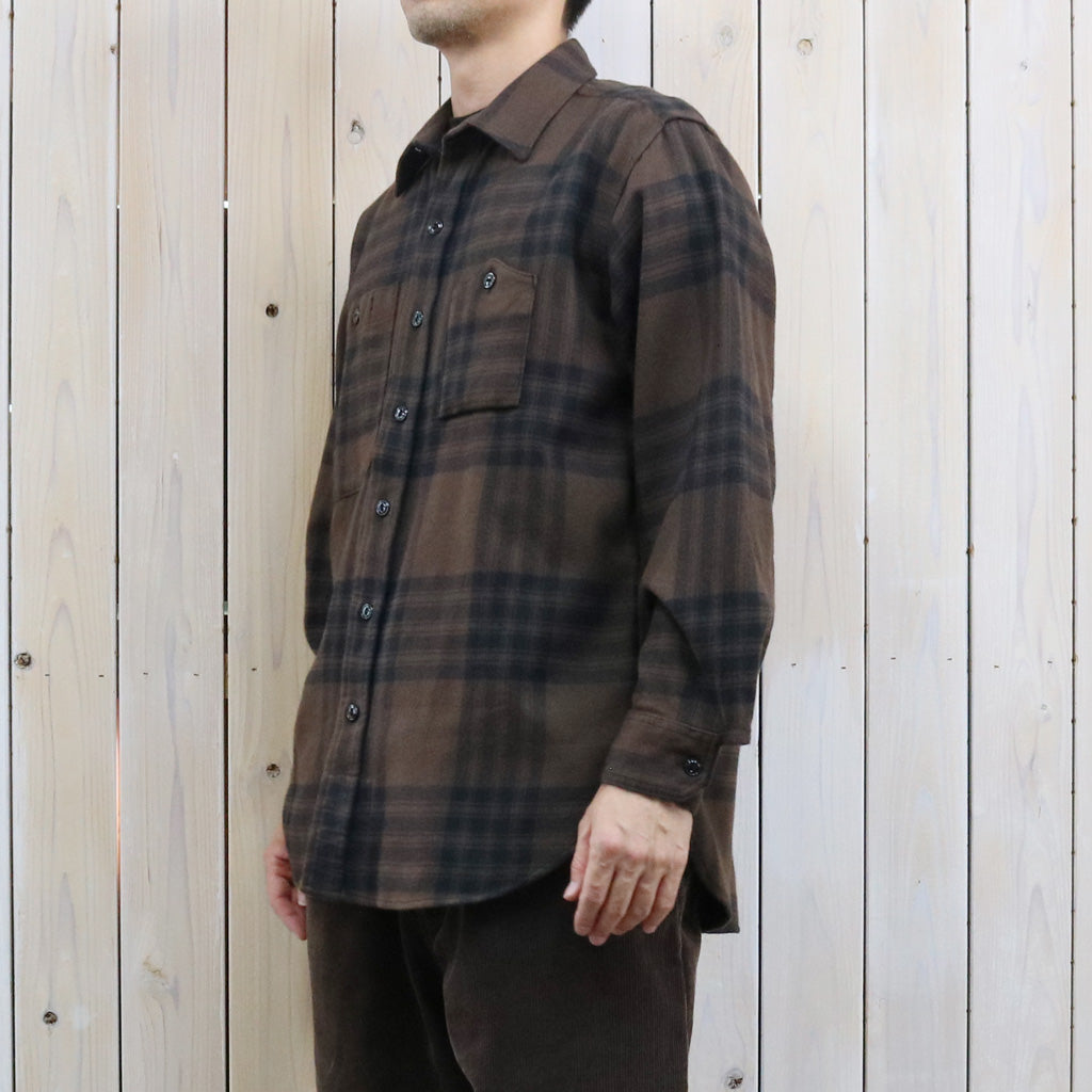 ENGINEERED GARMENTS : Work Shirt-Cotton Flannel Plaid