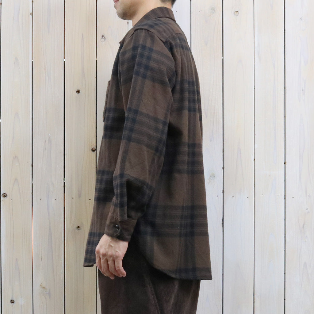 ENGINEERED GARMENTS : Work Shirt-Cotton Flannel Plaid