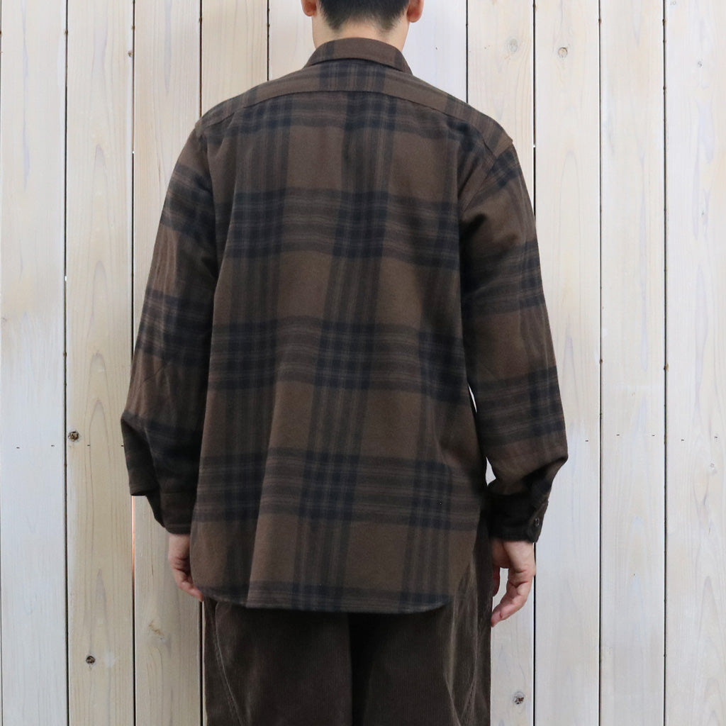 ENGINEERED GARMENTS : Work Shirt-Cotton Flannel Plaid