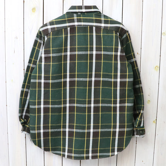 ENGINEERED GARMENTS : Work Shirt-Cotton Heavy Twill Plaid