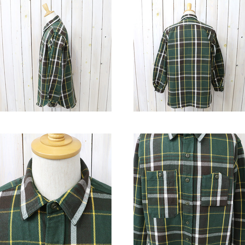 ENGINEERED GARMENTS : Work Shirt-Cotton Heavy Twill Plaid