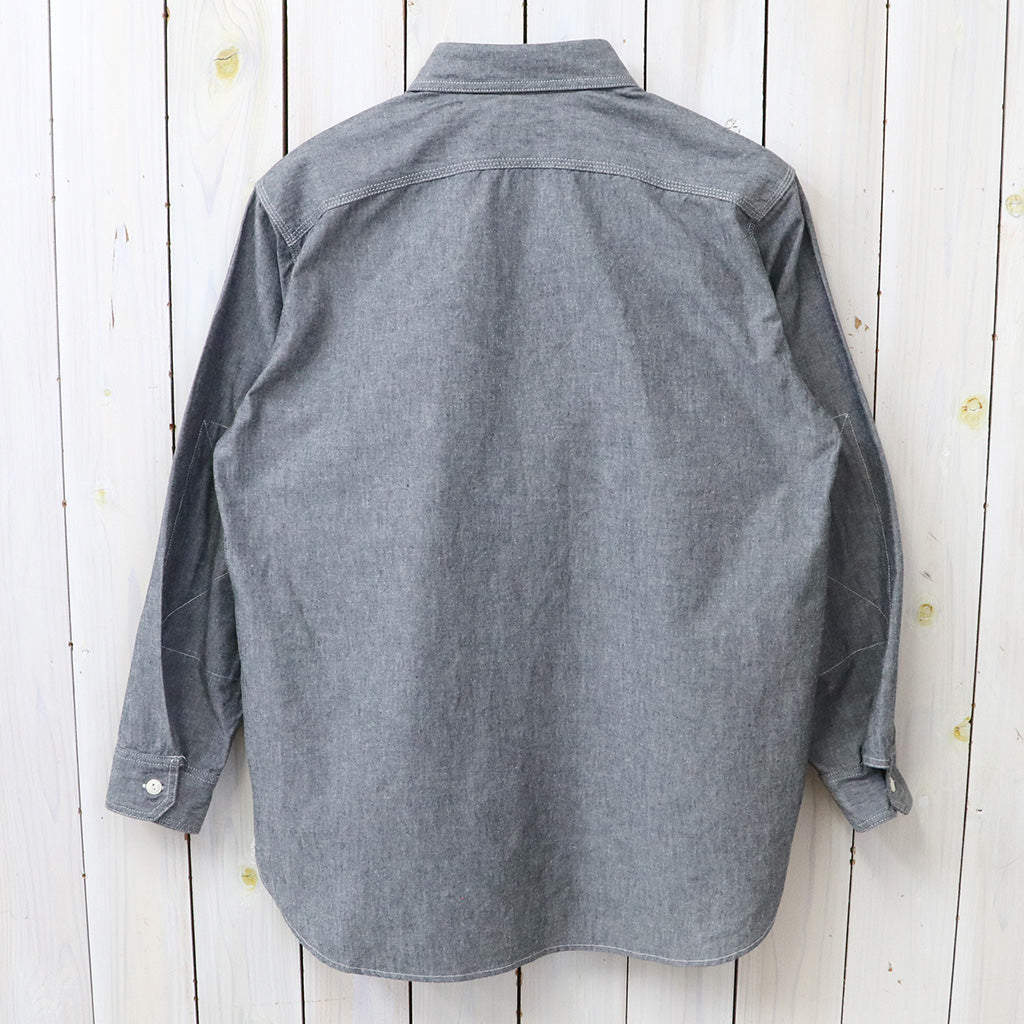 ENGINEERED GARMENTS : Work Shirt-Cotton Chambray (Grey)