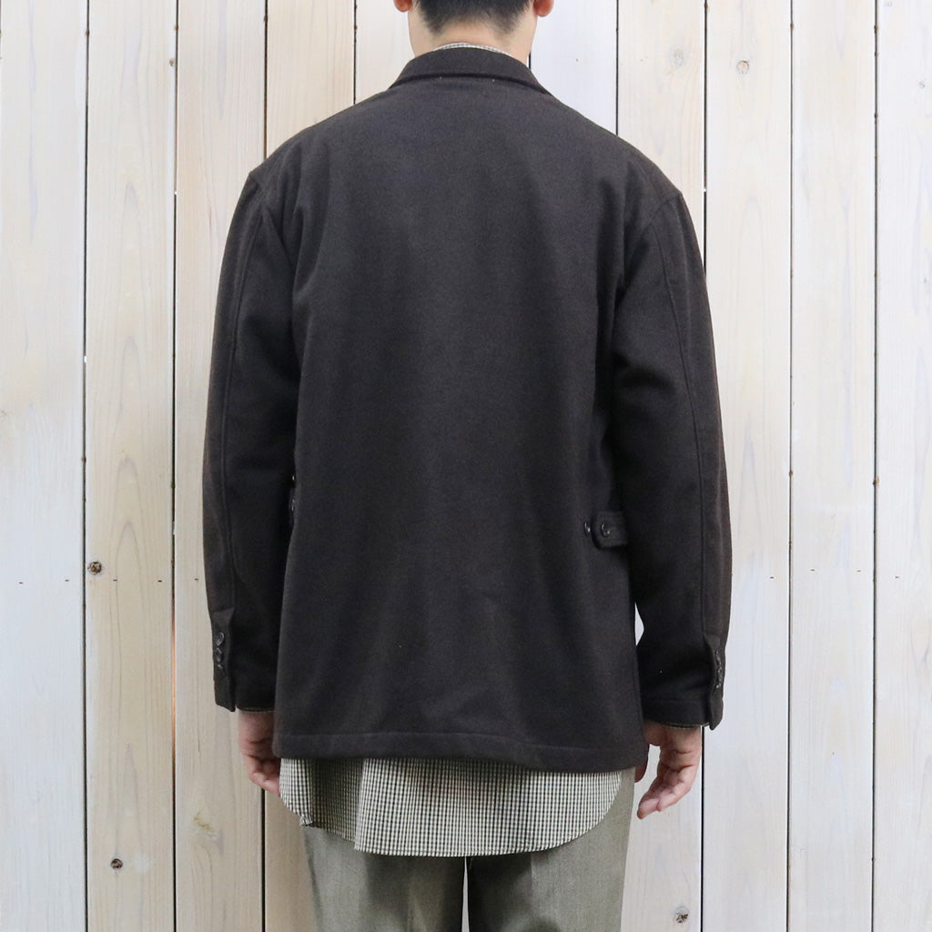 ENGINEERED GARMENTS : Loiter Jacket-Poly Wool Heavy Flannel (Dk.Brown)