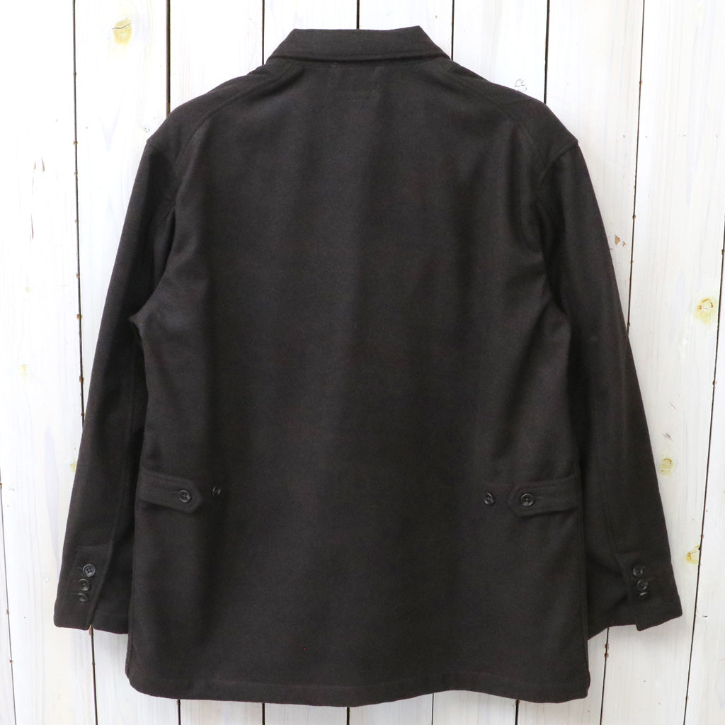ENGINEERED GARMENTS : Loiter Jacket-Poly Wool Heavy Flannel (Dk.Brown)