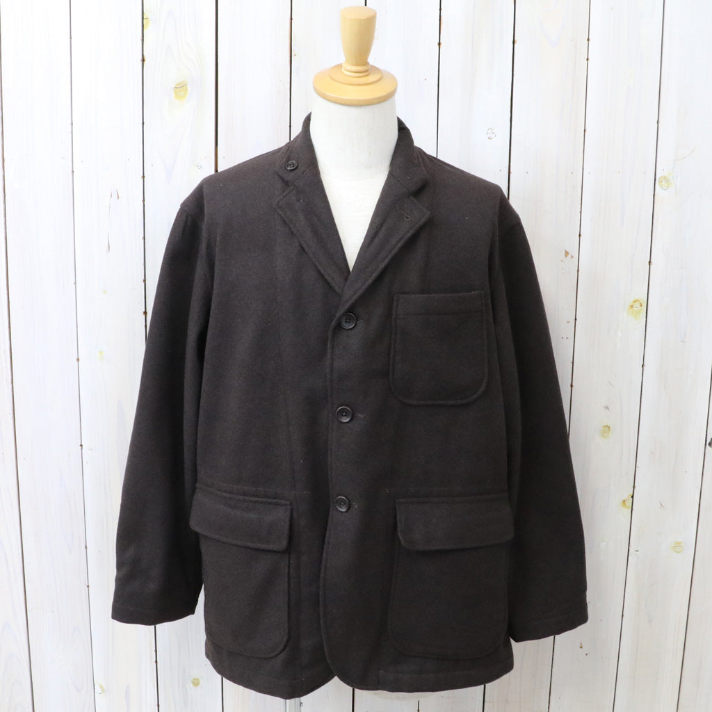 ENGINEERED GARMENTS : Loiter Jacket-Poly Wool Heavy Flannel (Dk.Brown)