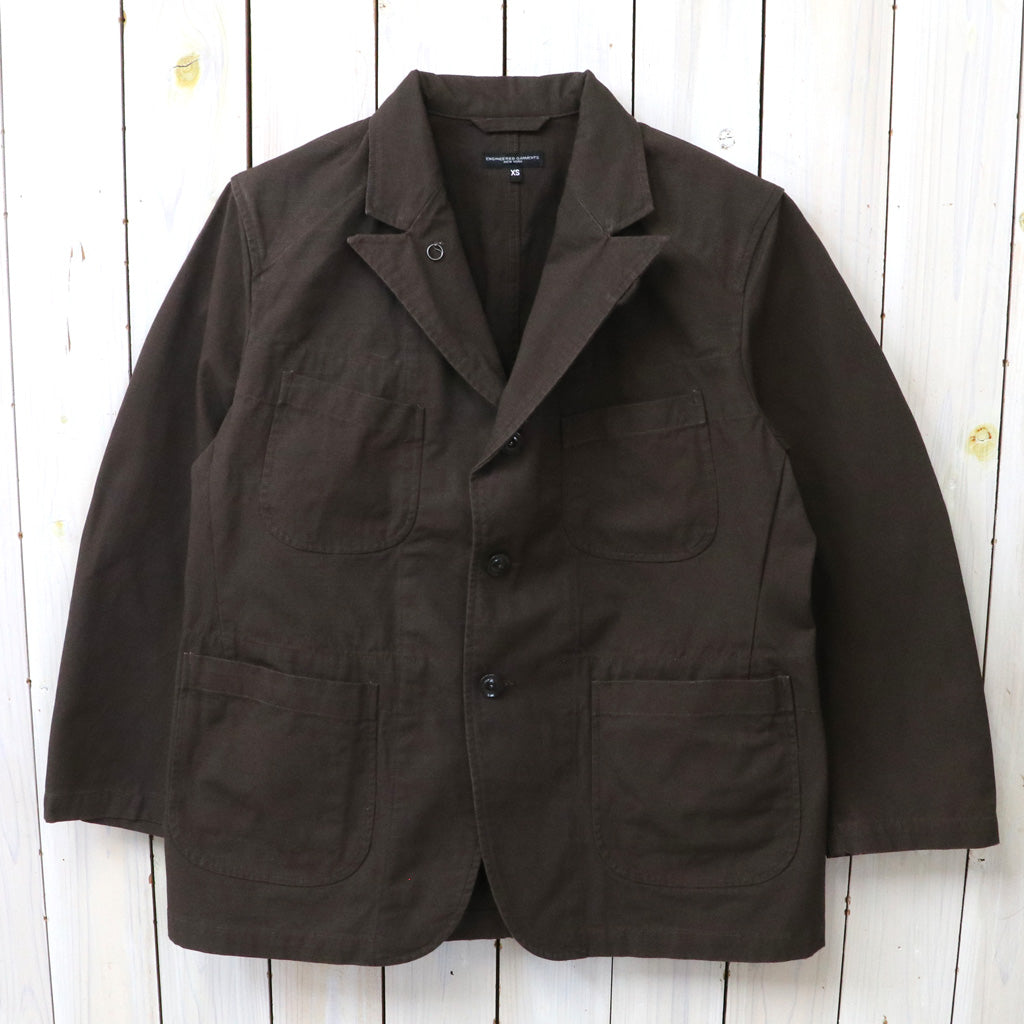 ENGINEERED GARMENTS : Bedford Jacket-Heavyweight Cotton Ripstop (Dk.Brown)