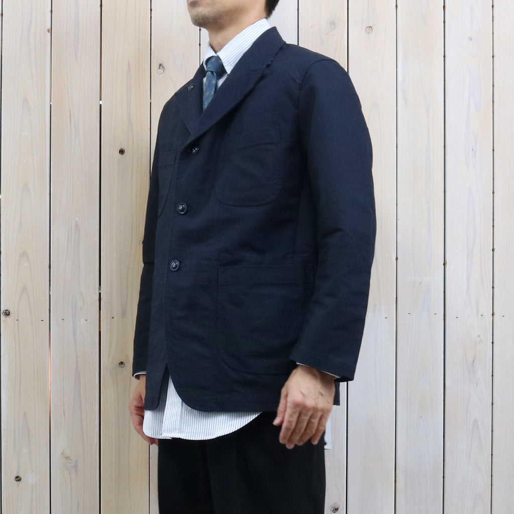 ENGINEERED GARMENTS : Bedford Jacket-Cotton Double Cloth (Navy)