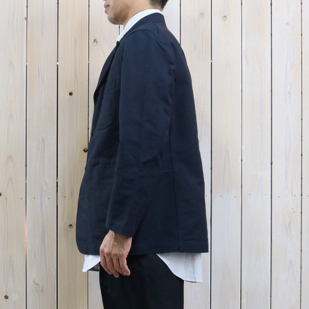 ENGINEERED GARMENTS : Bedford Jacket-Cotton Double Cloth (Navy)