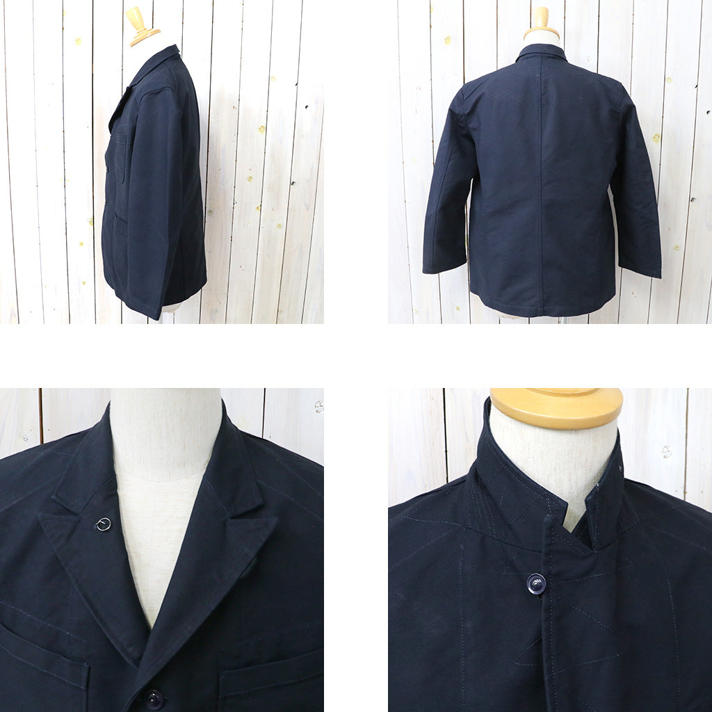 ENGINEERED GARMENTS : Bedford Jacket-Cotton Double Cloth (Navy)
