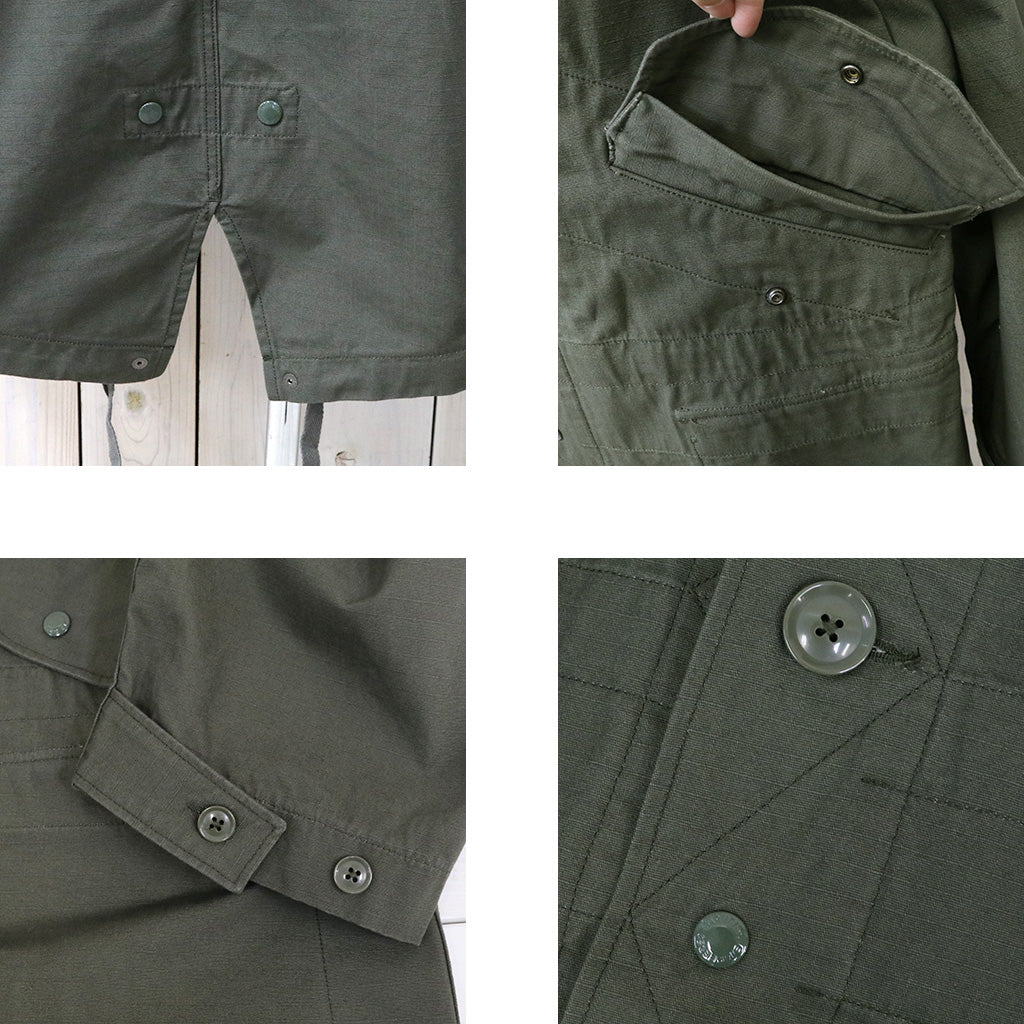 ENGINEERED GARMENTS : Highland Parka-Heavyweight Cotton Ripstop