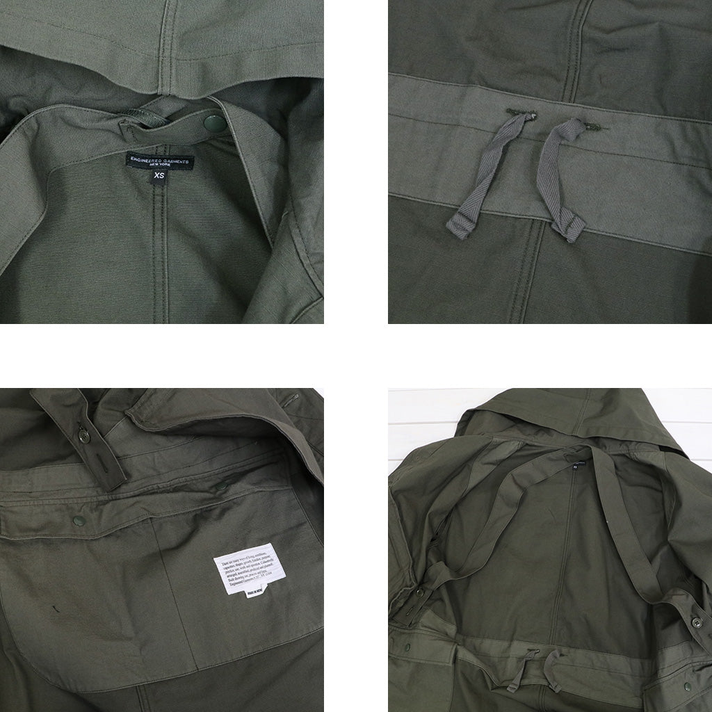 ENGINEERED GARMENTS : Highland Parka-Heavyweight Cotton Ripstop