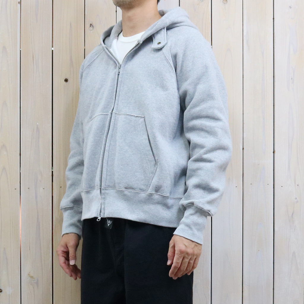 ENGINEERED GARMENTS : Zip Up Hoodie-12oz Cotton Fleece (H.Grey)