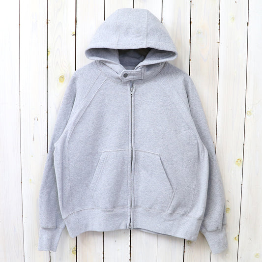 ENGINEERED GARMENTS : Zip Up Hoodie-12oz Cotton Fleece (H.Grey)