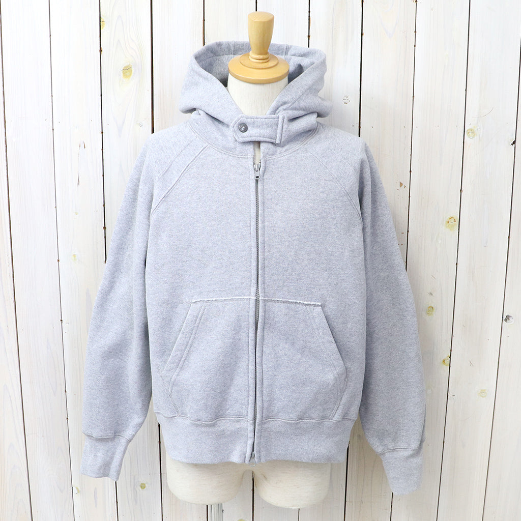 ENGINEERED GARMENTS : Zip Up Hoodie-12oz Cotton Fleece (H.Grey)
