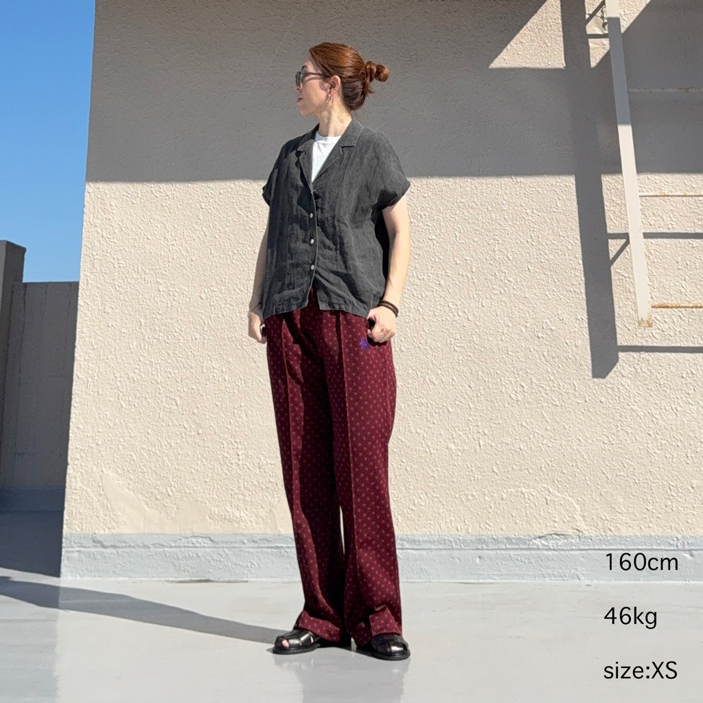 Needles : Track Pant-Poly Jq. (Geometric)