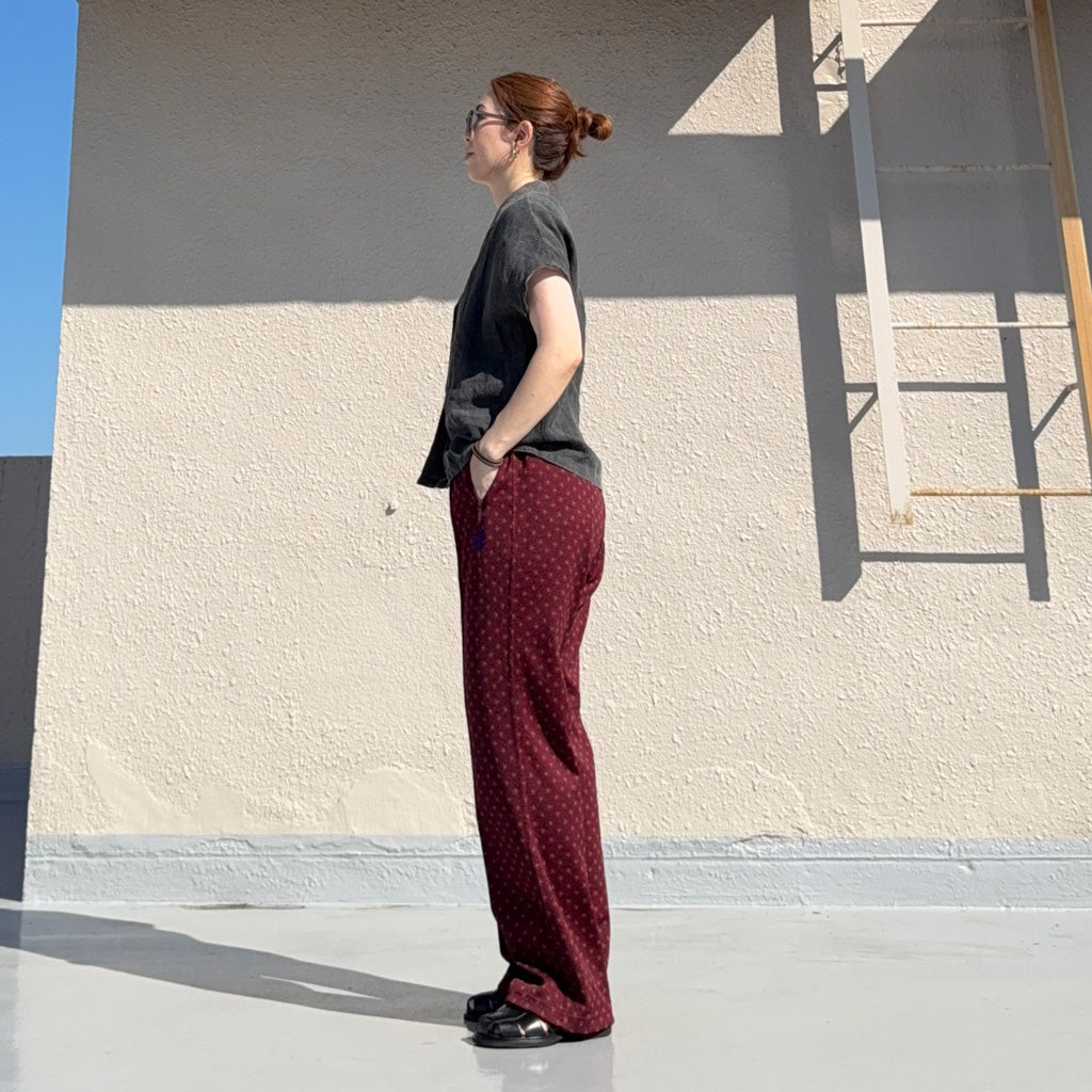 Needles : Track Pant-Poly Jq. (Geometric)