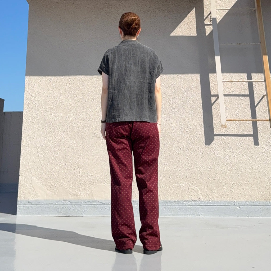 Needles : Track Pant-Poly Jq. (Geometric)