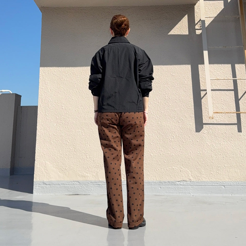 Needles : Track Pant-Poly Jq. (Polka Dot)