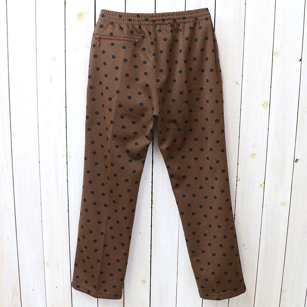 Needles : Track Pant-Poly Jq. (Polka Dot)