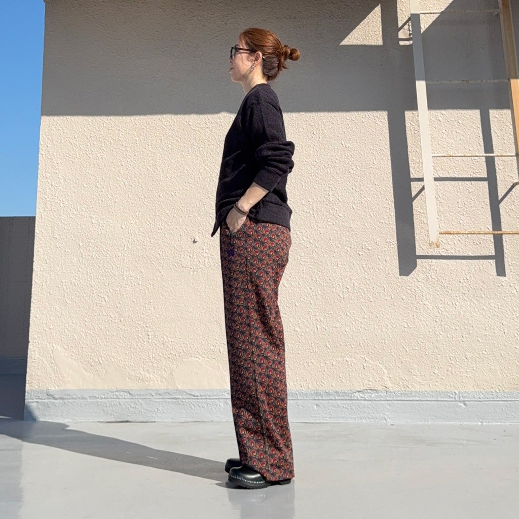 Needles : Track Pant-Poly Jq. (Vortex)
