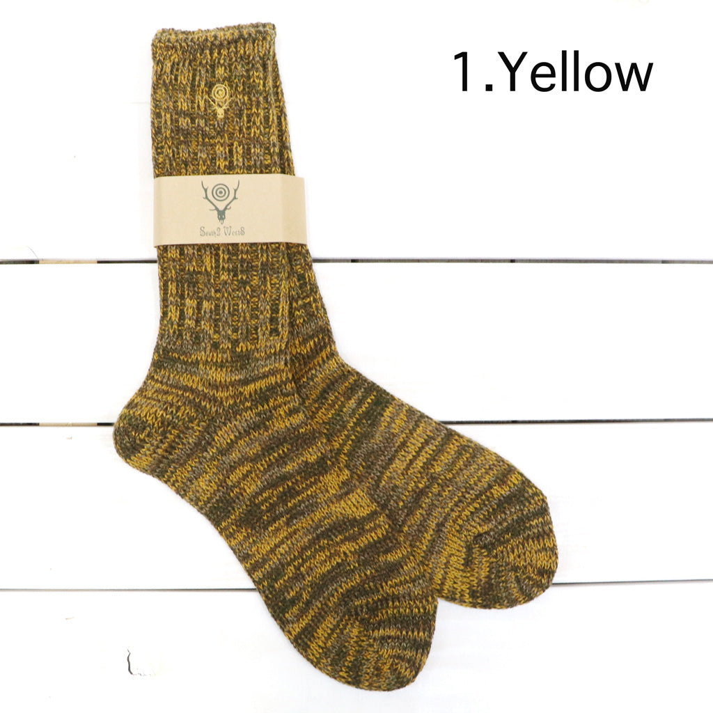 SOUTH2 WEST8 : Melange Socks