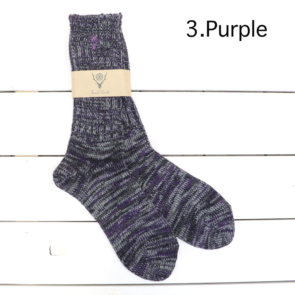 SOUTH2 WEST8 : Melange Socks