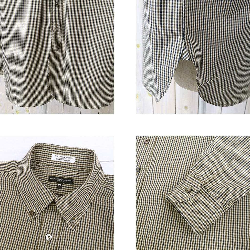 ENGINEERED GARMENTS : 19 Century BD Shirt-Cotton Small Check