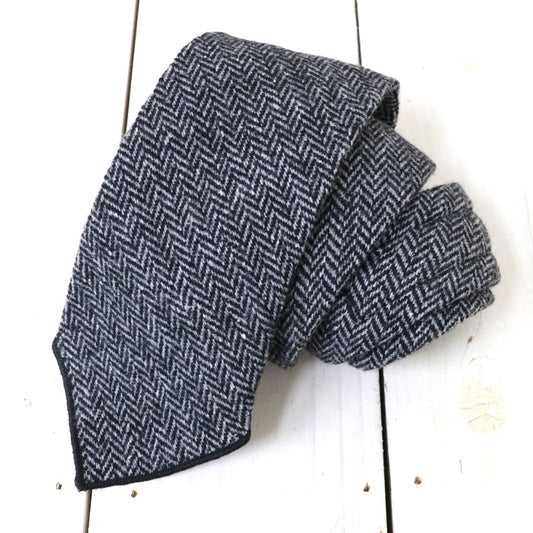 ENGINEERED GARMENTS : Neck Tie-Poly Wool Herringbone