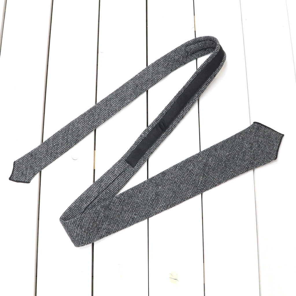 ENGINEERED GARMENTS : Neck Tie-Poly Wool Herringbone