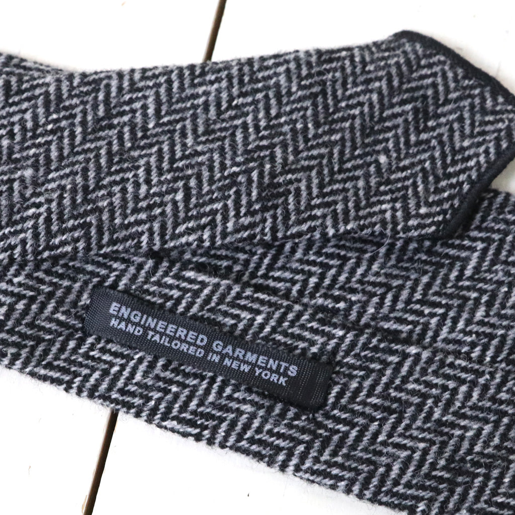 ENGINEERED GARMENTS : Neck Tie-Poly Wool Herringbone
