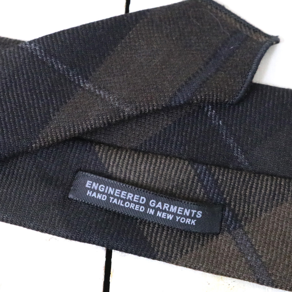 ENGINEERED GARMENTS : Neck Tie-Worsted Wool Plaid