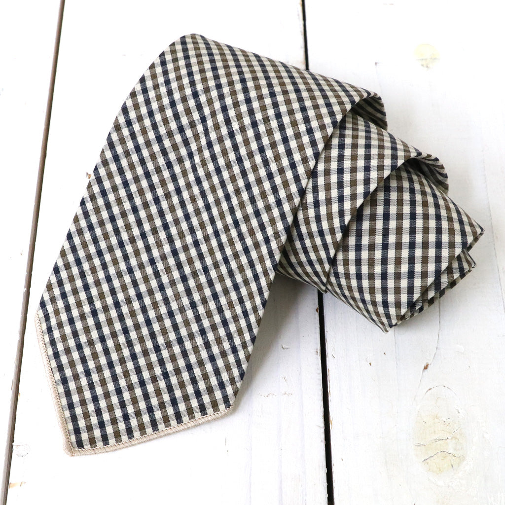 ENGINEERED GARMENTS : Neck Tie-Cotton Small Check