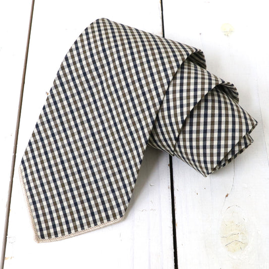 ENGINEERED GARMENTS : Neck Tie-Cotton Small Check