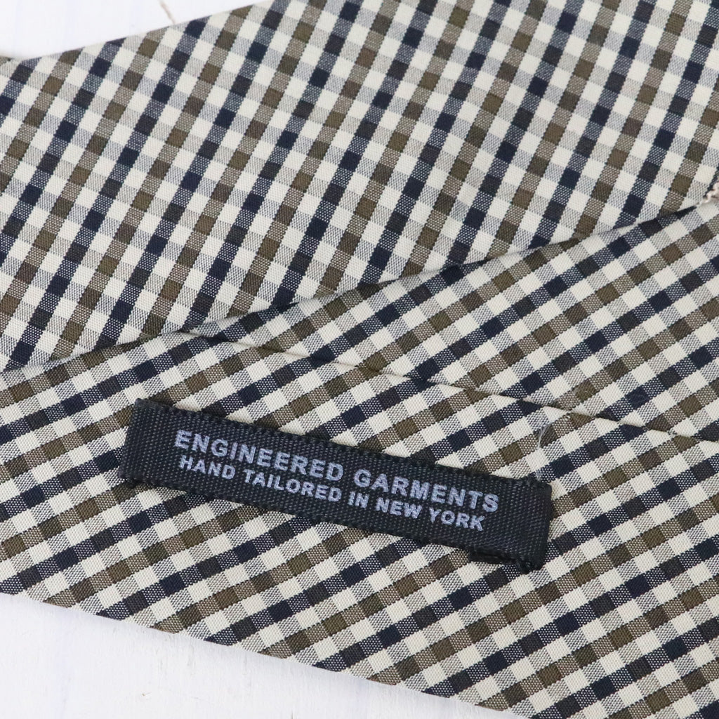ENGINEERED GARMENTS : Neck Tie-Cotton Small Check