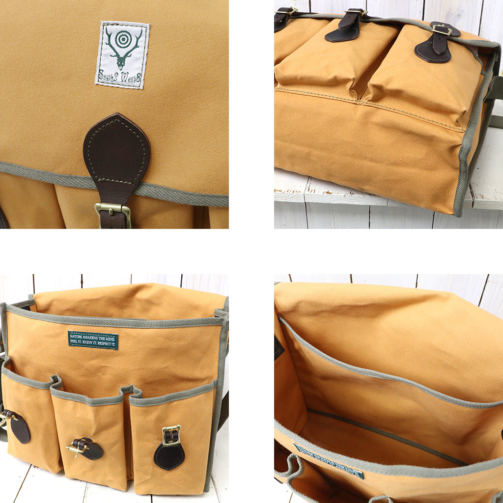 SOUTH2 WEST8 : 3 Strap Shoulder Bag (Suntan)
