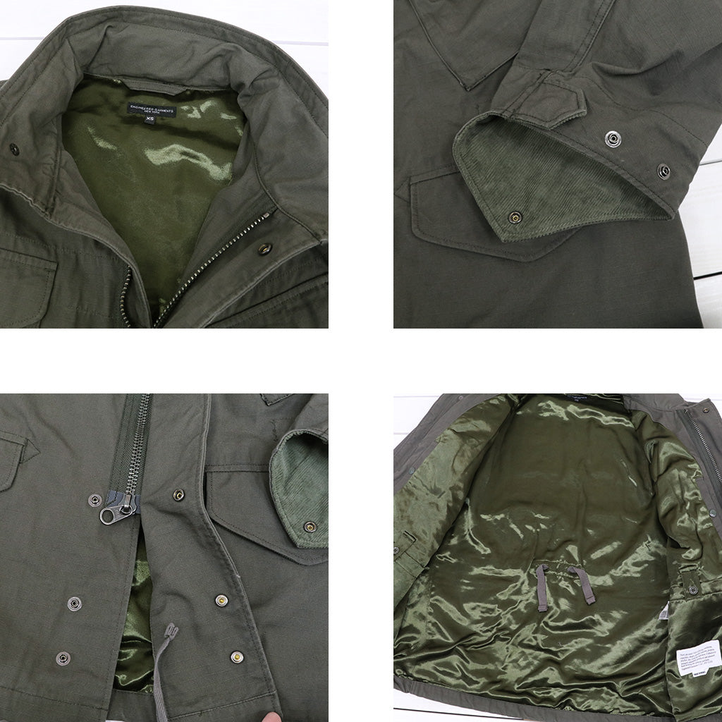 ENGINEERED GARMENTS : M65 Field Jacket-Heavyweight Cotton Ripstop