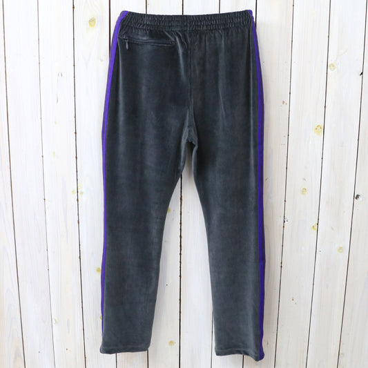Needles : Narrow Track Pant-C/Pe Velour (Charcoal)