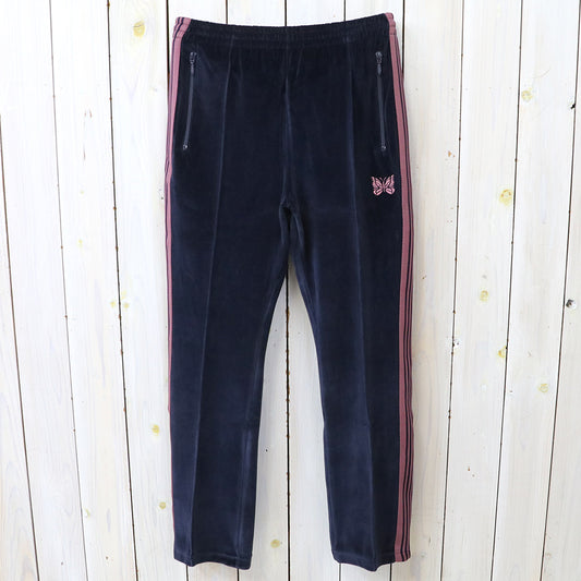 Needles : Narrow Track Pant-C/Pe Velour (Navy)