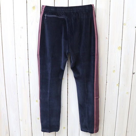 Needles : Narrow Track Pant-C/Pe Velour (Navy)