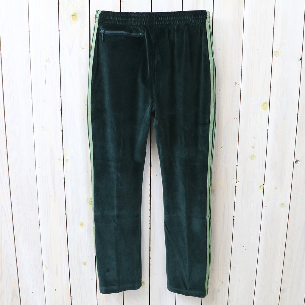 Needles : Narrow Track Pant-C/Pe Velour (Green)